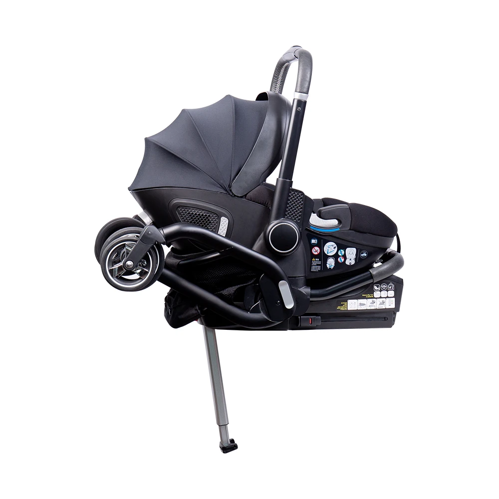 S366 Car Seat Stroller With Isofix Base Baby Stroller Car Seat With Universal Wheel & Putter Baby Stroller 3 In 1 With Car Seat