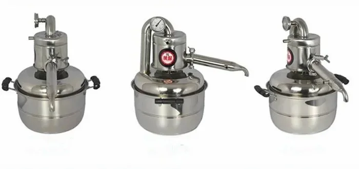 10L Water Alcohol Distiller Home Small Brew Kit Still Wine Making Brewing Machine Distillation Equipment