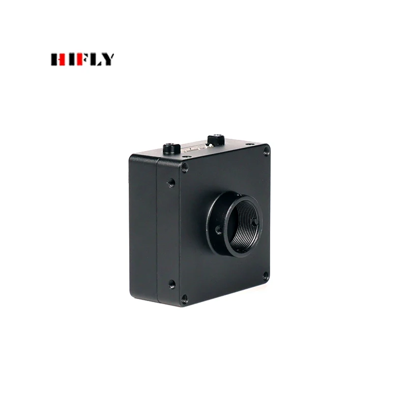 ZXY HIFLY 1.3MP 221.25FPS 1/2.7 "Máquina Vision Factory Automação Inspeção M12 Câmera de nível de placa de montagem