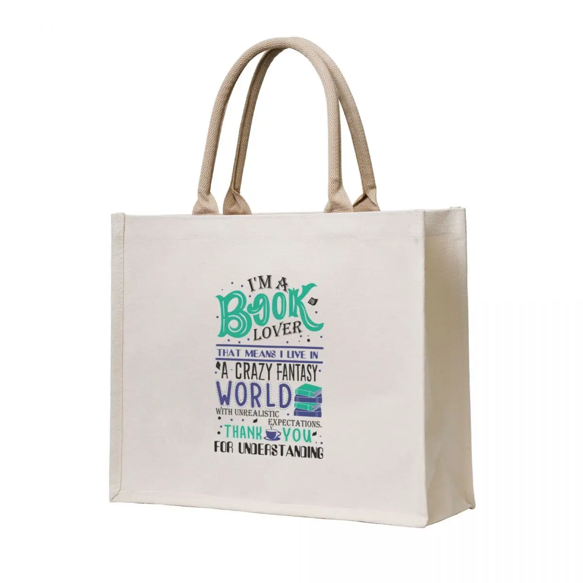 Book Lover Tote Bag reusable shopping bag shopper bags the tote bag Shopper handbag