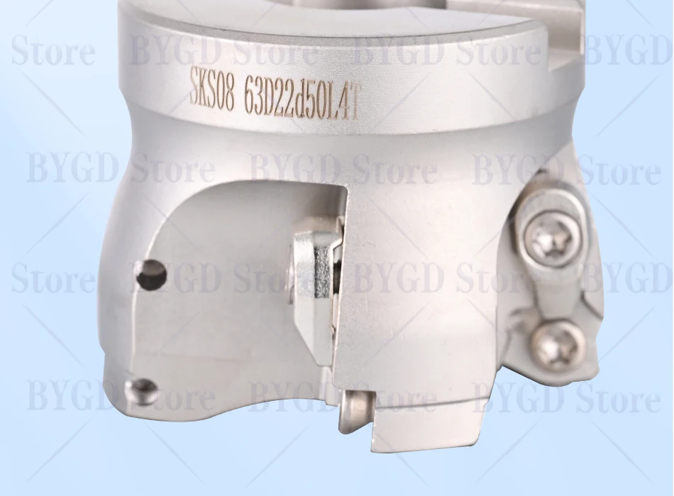 BYGD SKS SKS08 SKS10 50 63 80 100 Sechskant-Schneidkopf WDMW080520 WDMT10X620 Einsatz für BT30 BT40 BT50 FMB FMB22 Werkzeughalter – Detail 9