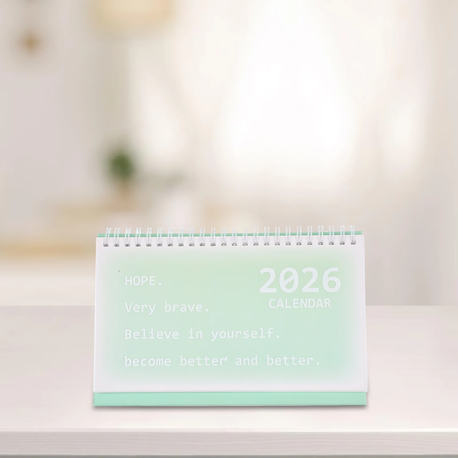 2026 Table Calendar Modern Minimalist Standing Desk Organizer Thick Paper Academic Yearly Planning Daily Schedules