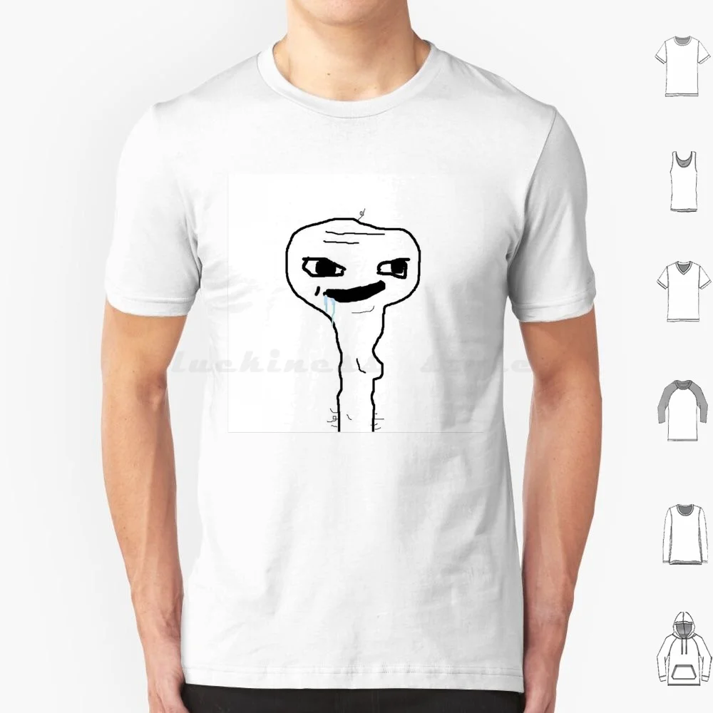 Brainlet T Shirt Big Size 100% Cotton Brainlet Meme Funny Memes