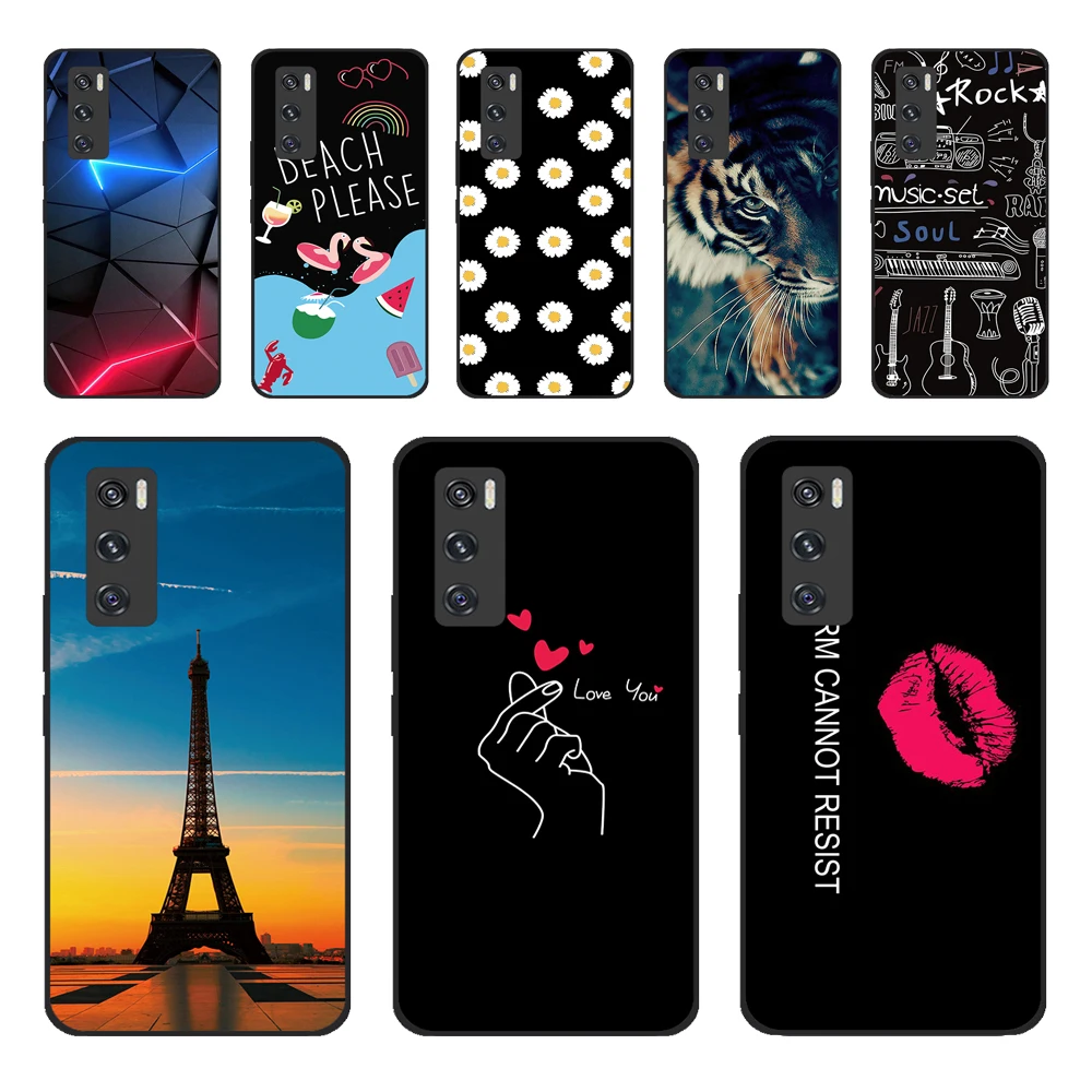 Case For Vivo V20 SE Y70 Cover V20se Silicone Fundas For Vivo V2023 V2022 Phone Cases VivoY70 Bumper Mobile Back Soft Protective