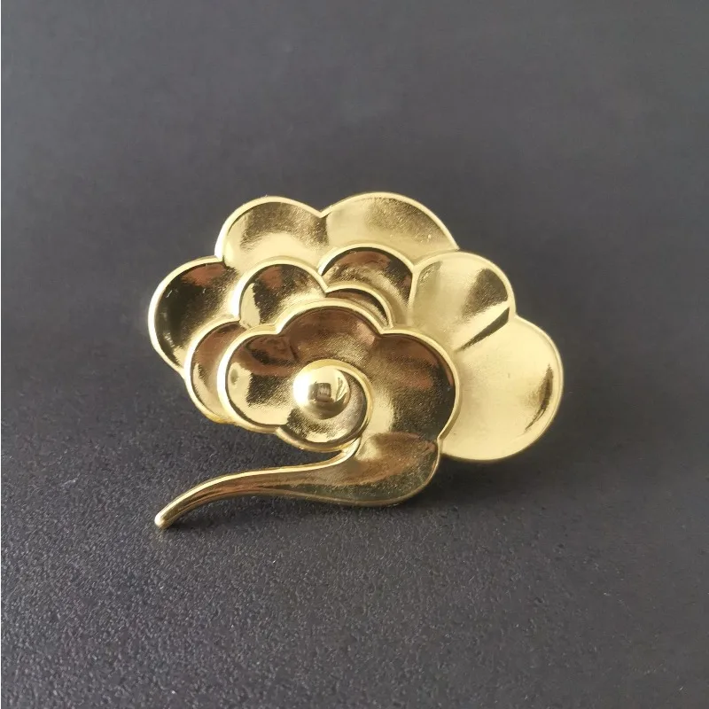 Brass Cloud Knob Brass Cabinet Pull