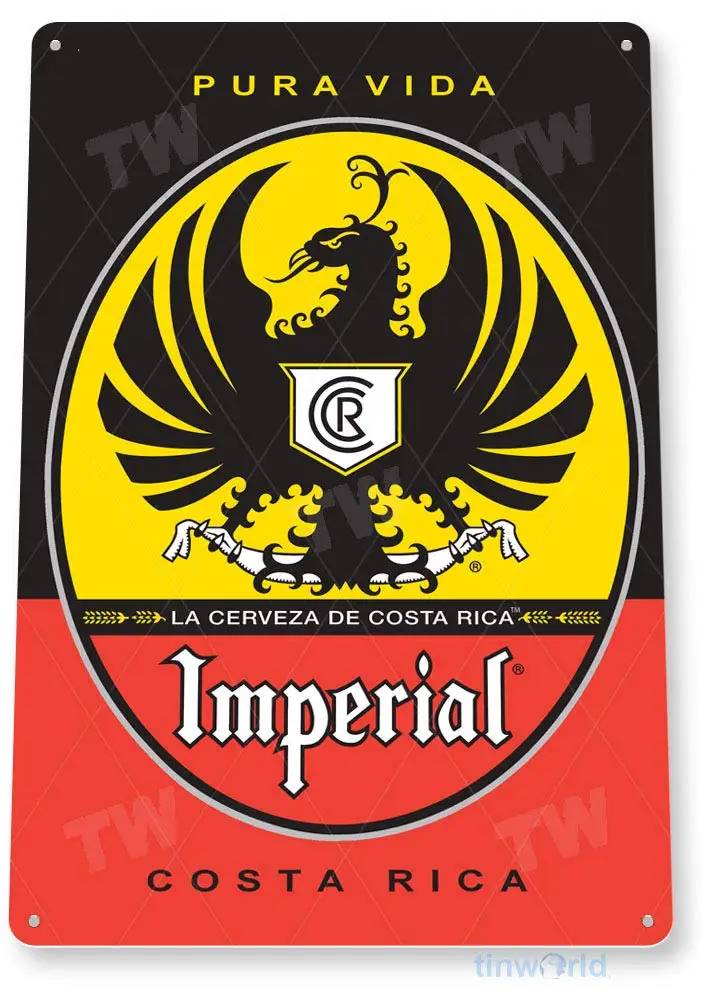 8 X 12 Inch Metal Sign -Imperial Beer Bar Restaurant Liquor Beer Wine Tin Signs