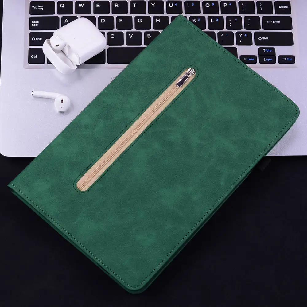 Case For Xiaomi MiPad 5 Pro 12.4 2022 Cover Zipper Protective Stand Holder with Card Slot For Xiaomi mi Pad 5 Pro 12 4 inch