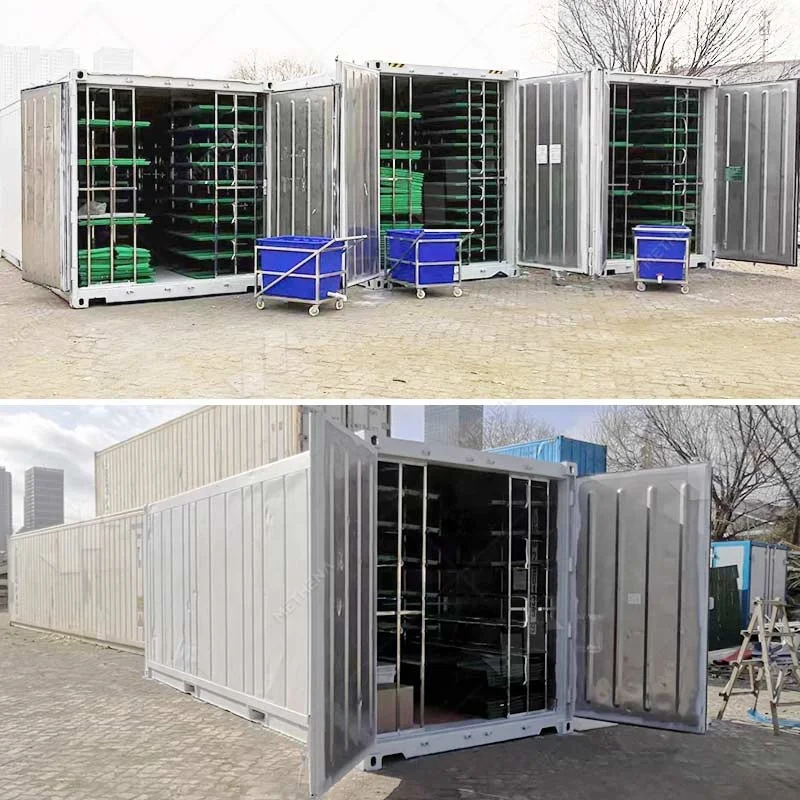 Grow Farm Saffron Room 40 Ft Hydroponic Shipping Mushroom Container Growing Box System Machine for Sale