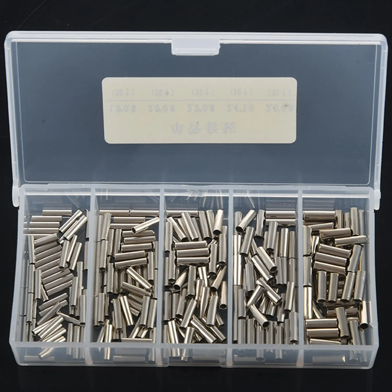 250 шт./набор, медные соединители для лески