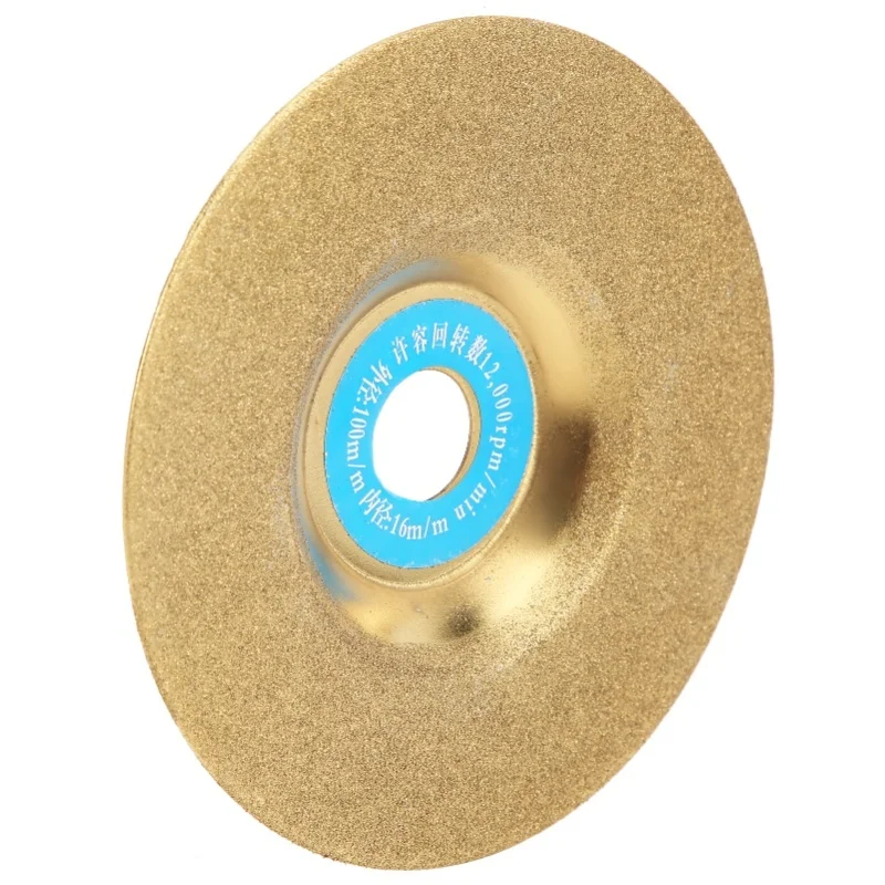 

4in Diamond Grinding Disc Cutting Grind Wheel Coated For Metal Glass Rock Ceramics