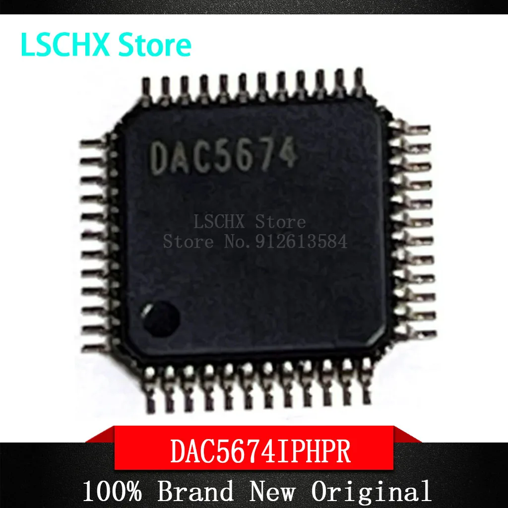 

Chipset de QFP-48 DAC5674 dac5674ikep DAC5674IPHPR, 1-5 unidades, nuevo, 100%