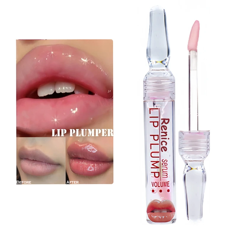 

2ml Lips Hyaluronic Acid Plumper Serum Deep Moisturizing Long Lasting For Beauty Use