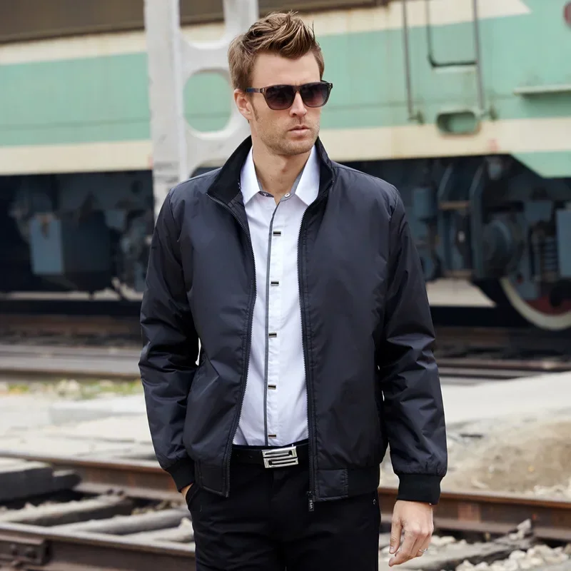MRMT 2026 Brand New Mens Casual Jackets Men Coat Stand Collar Ourdoor Jacket Man Jackets Outer Clothing For Male Overcoat