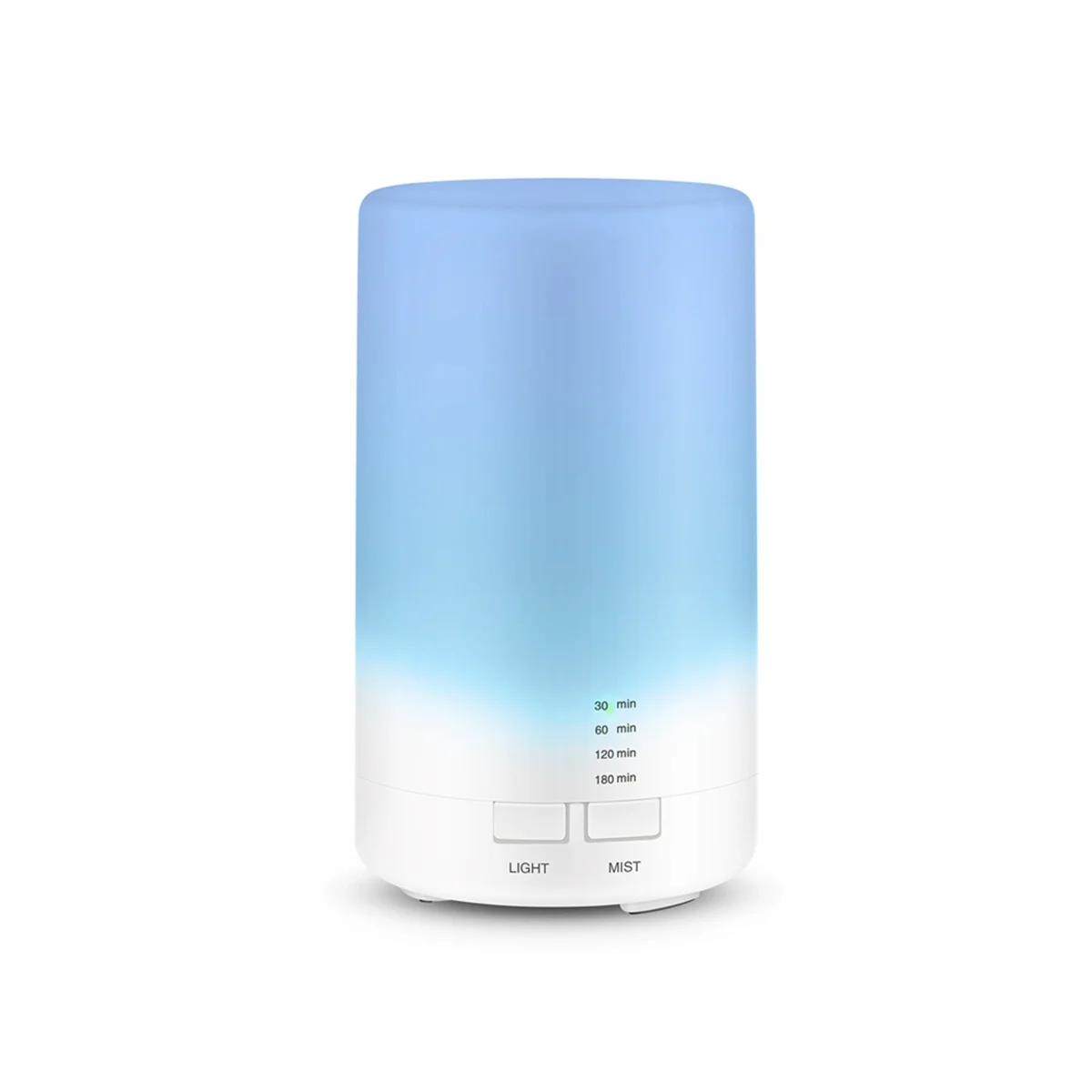 USB 충전 공기 초음파 가습기, 아로마 테라피 에센셜 오일 디퓨저, 가정용 자동차 사무실용, 7 색 야간 조명