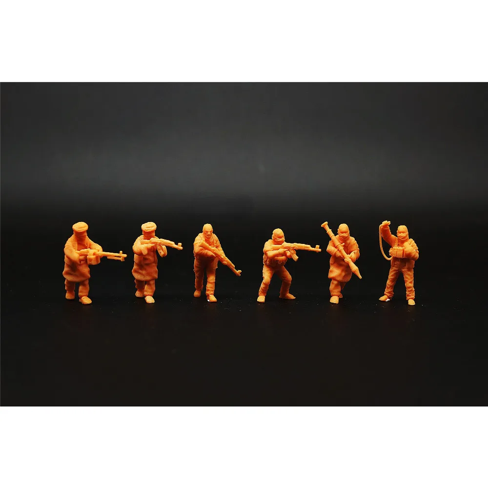 

1/72 Afghan Armed Six Person Voxel (3D Printed Soldier)