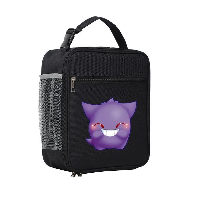 Pokemon Pikachu Portable Lunch Cooler Pack Drink Carrier Insulated Bags Folding Insulation Picnic Food Thermal Bag Delivery Box