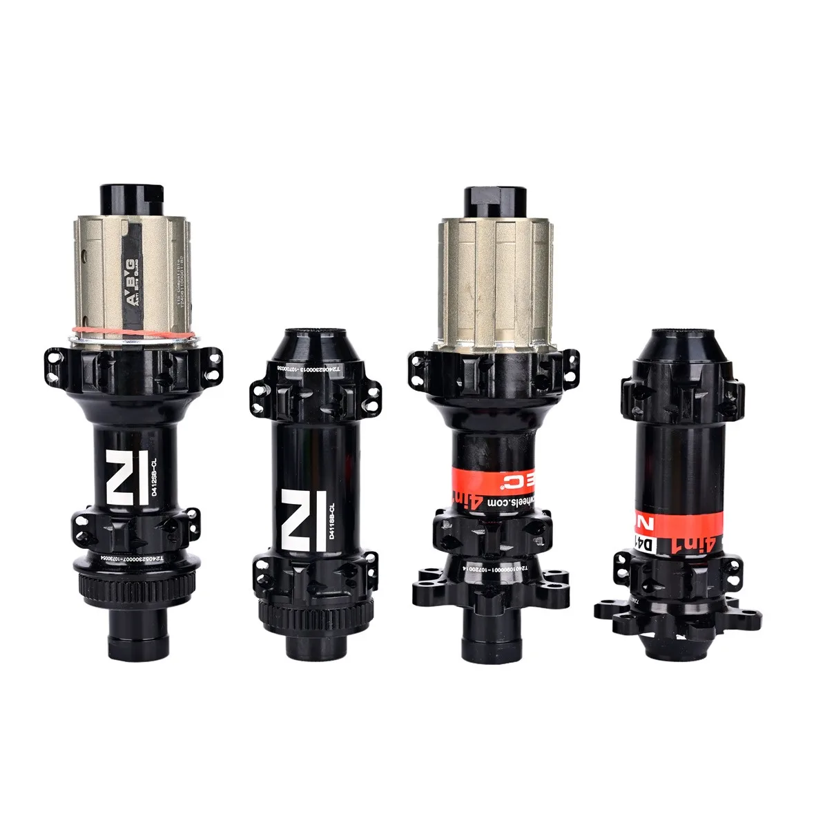 NOVATEC D411SB-CL D412SB-CL 24 holes Road Bike Center Lock Hubs Thru Alex 100x12 142x12MM A.B.G Freehub Bicycle Hub For SHIMANO