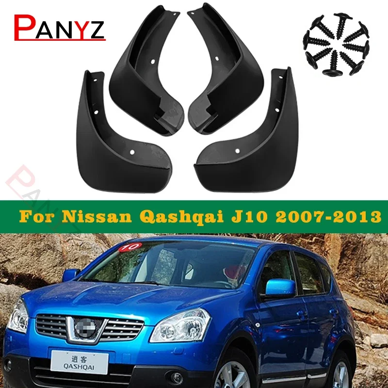 

Автомобильные брызговики для Nissan/ +2/dualis 2007-2013 J10, брызговики, брызговики, крылья 2008 2009 2010 2011 2012