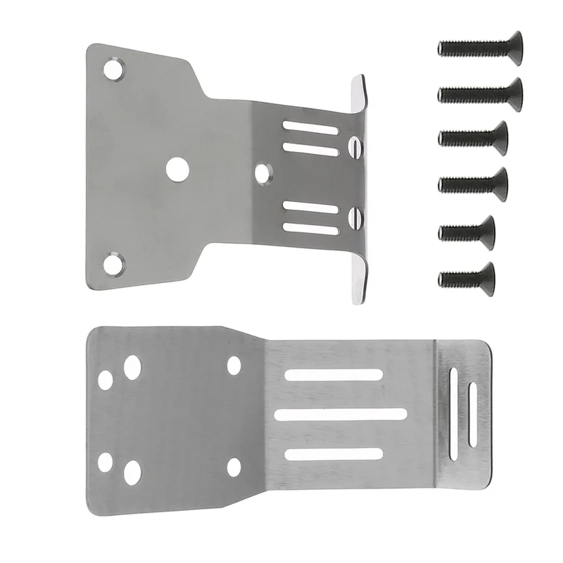 YSUN-RC actualización de coche placas protectoras inferiores delanteras y traseras del Kit de marco para TAMIYA 1/10 Fighter NXGEN DT04 accesorios de coche RC