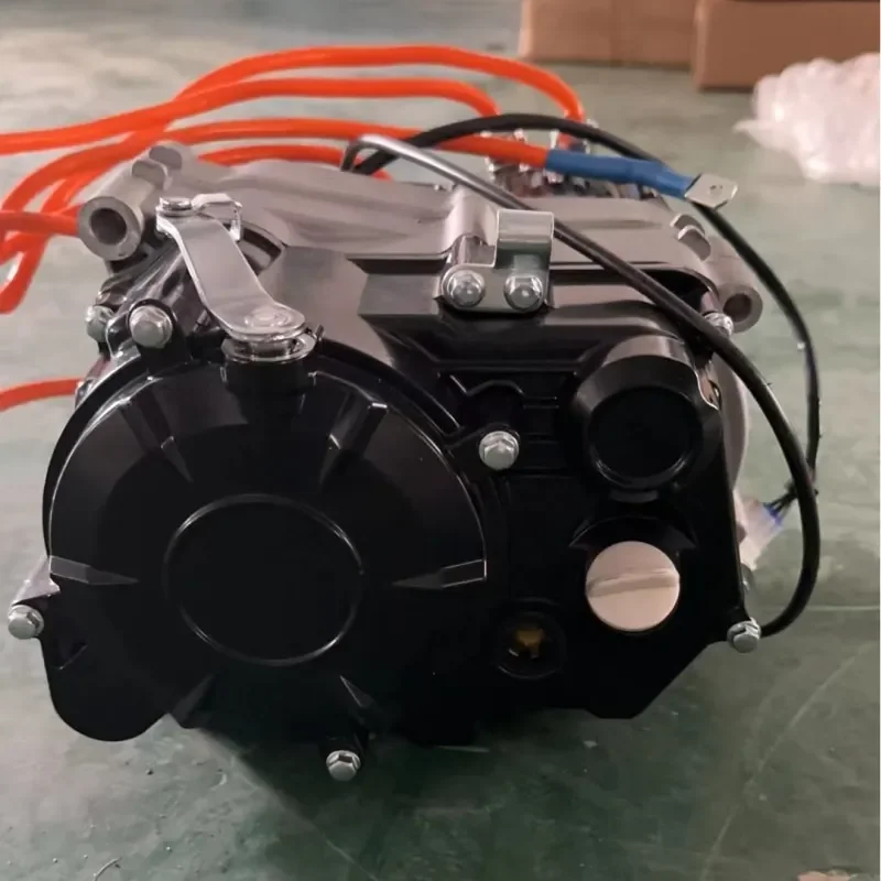 Kit de conversión eléctrica de motocicleta con caja de cambios de transmisión Manual, motor de bicicleta eléctrica con función de embrague