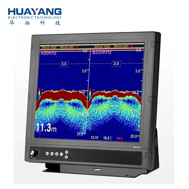 HM-2617 17'' /HM-2619 19"/HM-2624 24inch Marine Color LCD Monitor For Marine Ecectronics Accessories/marine Radar/Echo Eounder