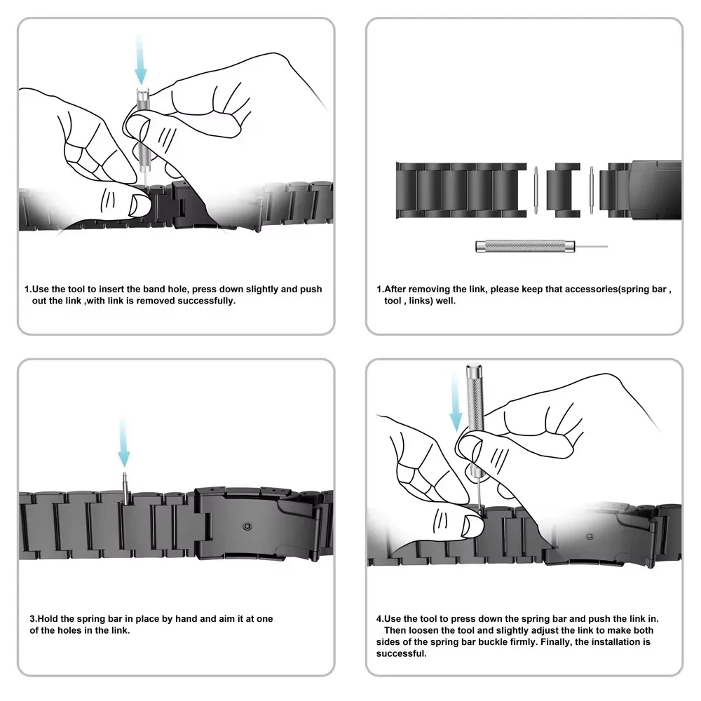 Titanium Alloy Watch Bracelet for Garmin Fenix 8 51mm 47mm 7X 6X MARQ Gen 2 Descent Mk3i G1 Epix Pro 5X Plus Band Quickfit Strap