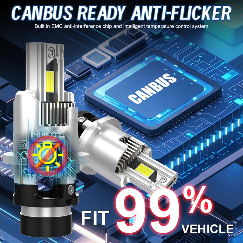 D SERIES D2S/D2R D4S/D4R Direct Plug-in LED Car Headlights LED
