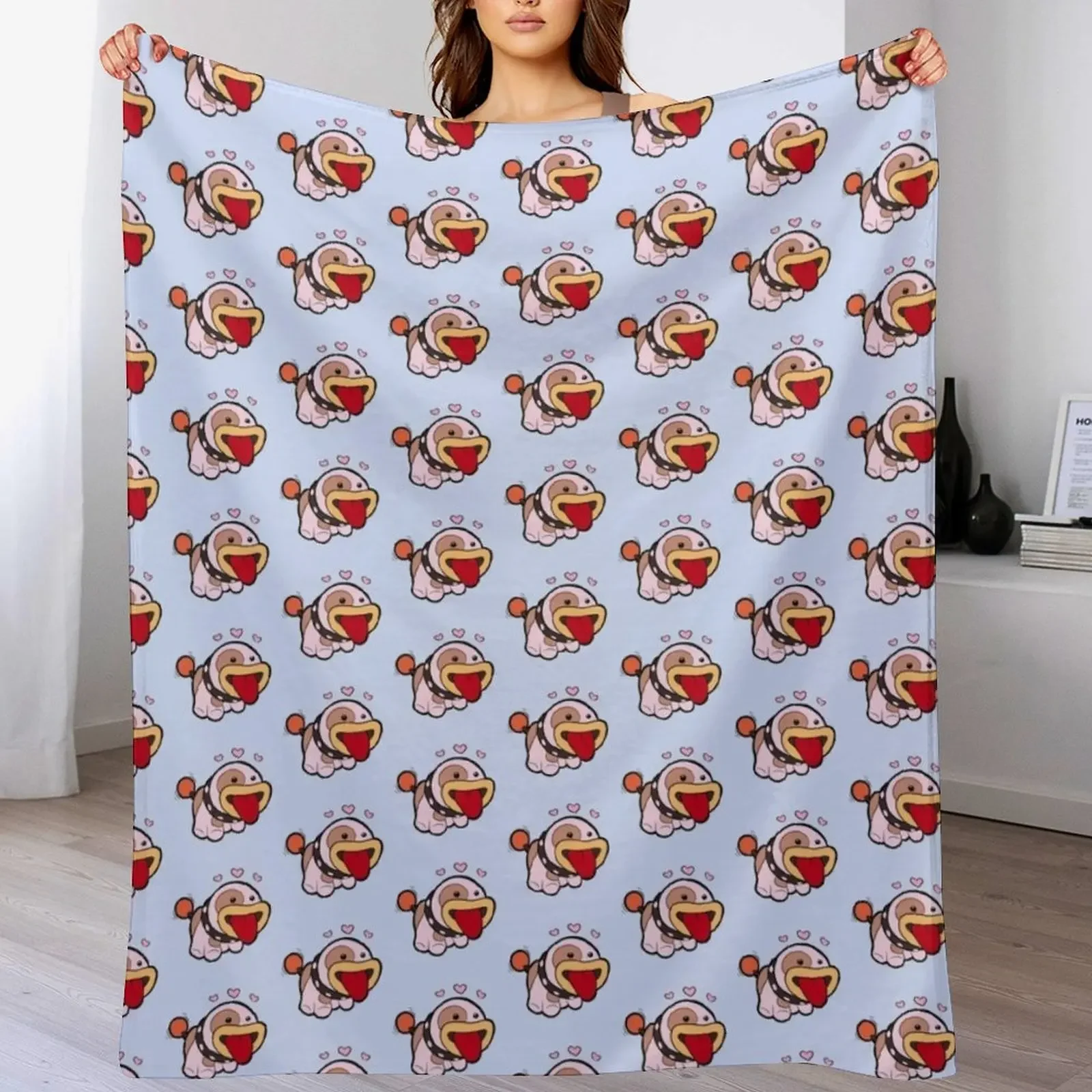 

Poochy Throw Blanket Cozy Sofa Blanket for TV Watching Napping