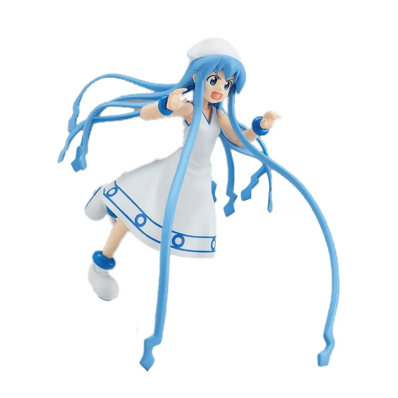 In Stock Original Max Factory Figma 123 Ika Musume The Invader Comes From Bottom of The Sea! Animated Action Doll Set Model