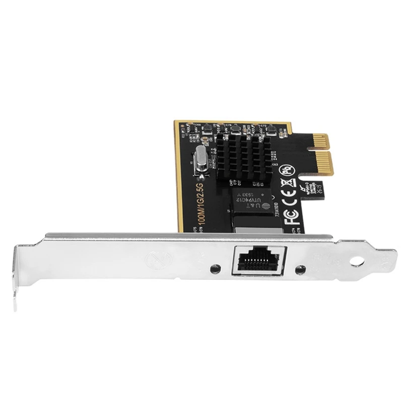 Gaming Gaming Port 2.5G Gigabit LAN Card Desktop Built-In PCIE Gigabit LAN Port RTL8125PXE Multi-Function LAN Card