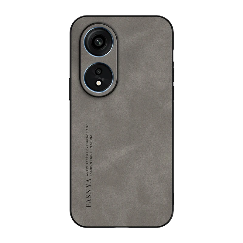 Fashion Luxury Original Shockproof Matte Leather Case Coque For OPPO A98 A 98 cover back Protective Phone Shell Case for OPPOA98