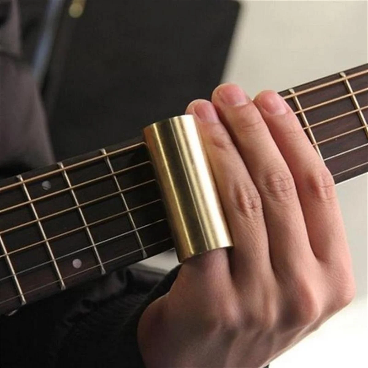 Miwayer Slider 60MM High Guitar Slide Bar Stainless Steel Metal/Glass Finger Slides Ukulele String Instruments Guitar Accessorie