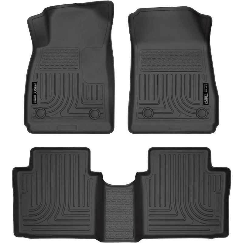 

US Weatherbeater Floor Mats | Fits 2014-2020 Chevrolet Impala | Front & 2nd Row, 3-pc Black - 99101