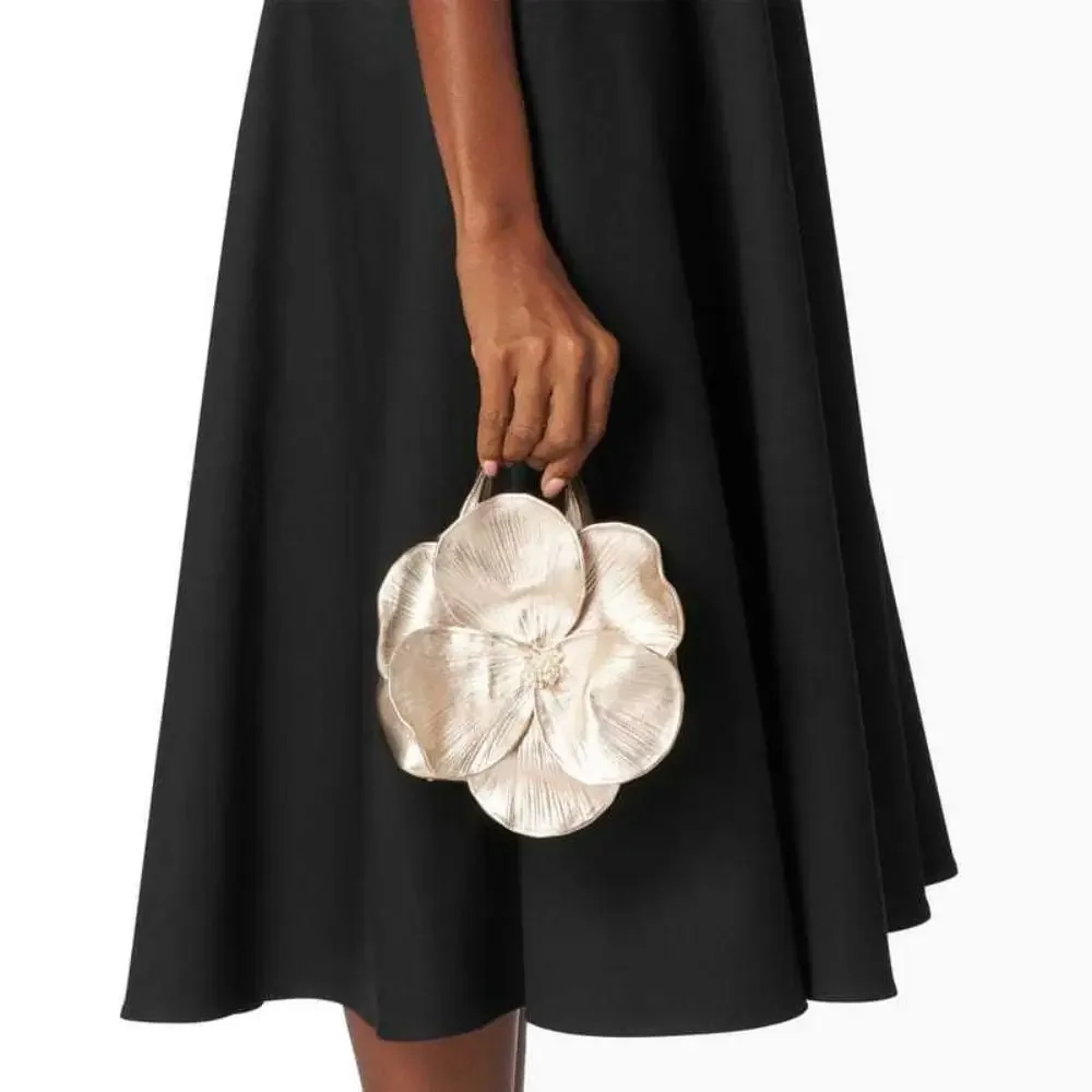 

Модная однотонная мини-сумка с цветочным принтом, минималистичная цветочная сумка, темпераментная женская сумка-тоут высокого качества