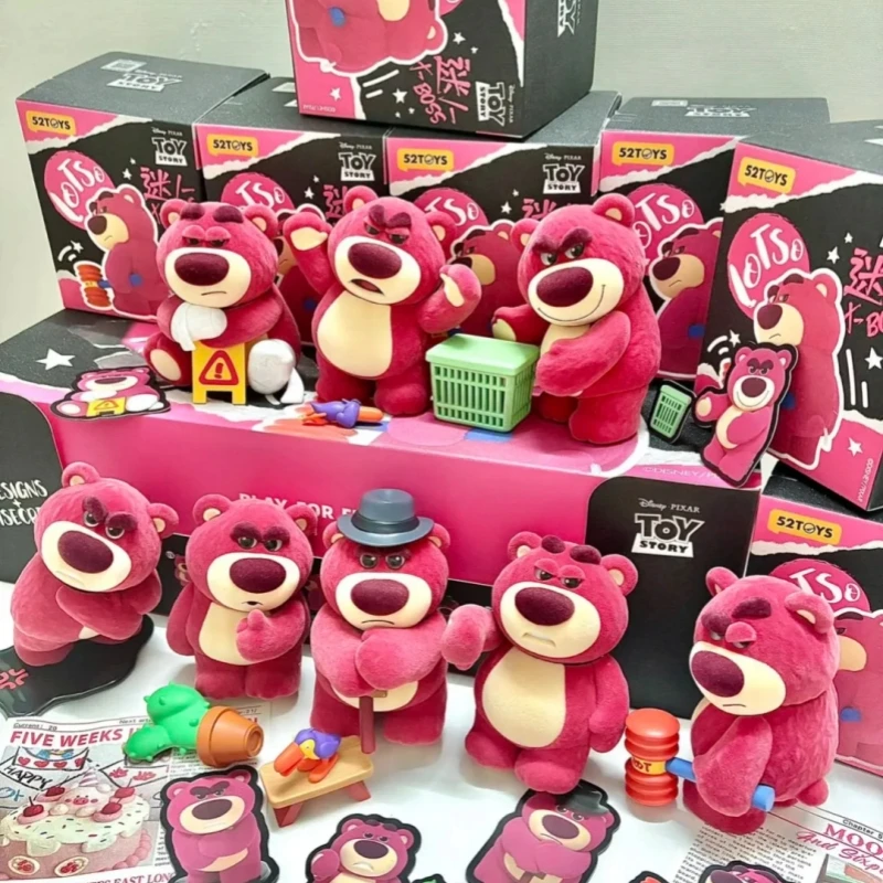 MINISO Lotso الساحرة الكبيرة بوس سلسلة صندوق أعمى الكرتون ديزني نموذج لطيف الحلي الزخرفية لعب الأطفال هدية عيد ميلاد