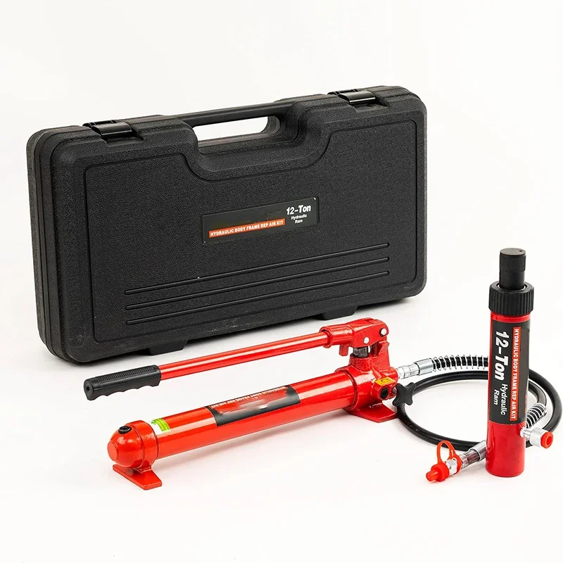 Jack hidráulico portátil para reparo de carros, Jack hidráulico Long Ram, 10Ton Portable Power Jack