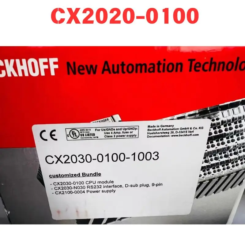 

Контроллер ПЛК CX2020-0100 Функциональный тест ОК Быстрая доставка