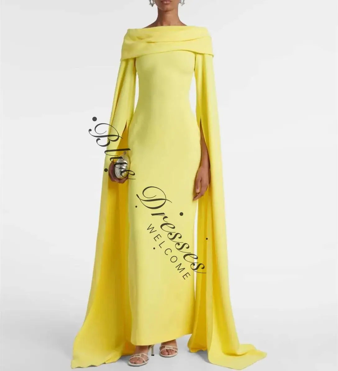 

Вечерние платья по индивидуальному заказу с разрезом «русалка» с вырезом «лодочка» и бисером, плиссированное платье до щиколотки, свадебное платье для гостей для женщин