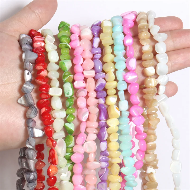 

10mm Special-shaped freshwater shell Beads Cute Loose Spacer Beads For Jewelry Making DIY Charm Bracelet Necklace Accessories