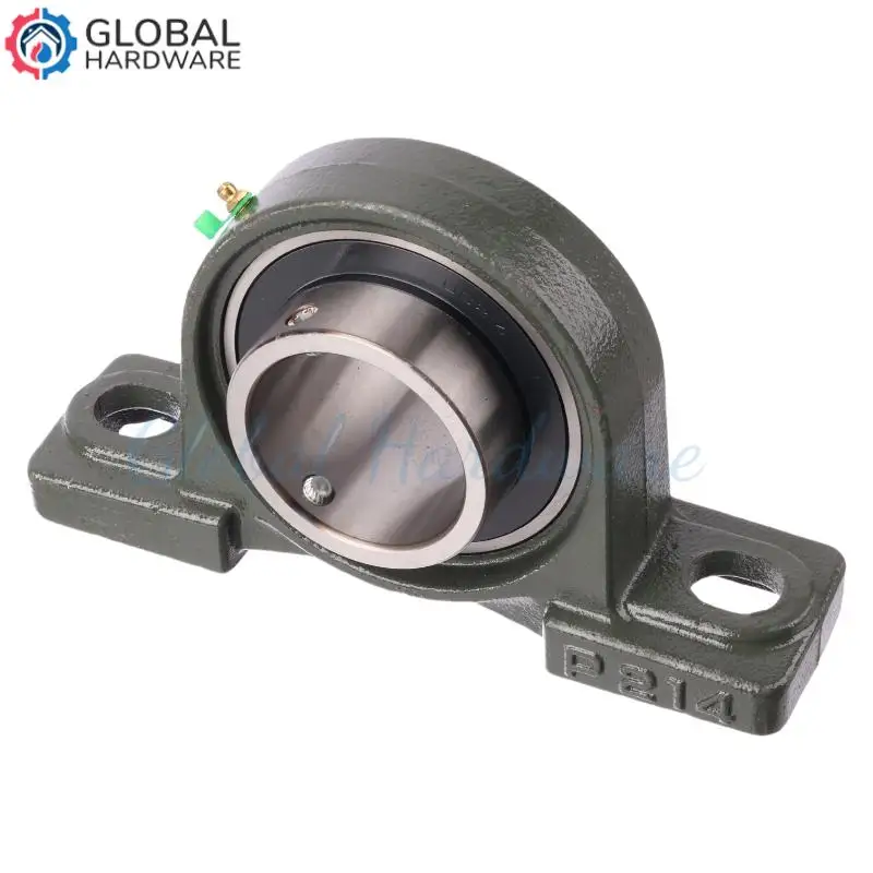 UCP vertical outer spherical support seat with bearing UCP214 used for mechanical transmission applications