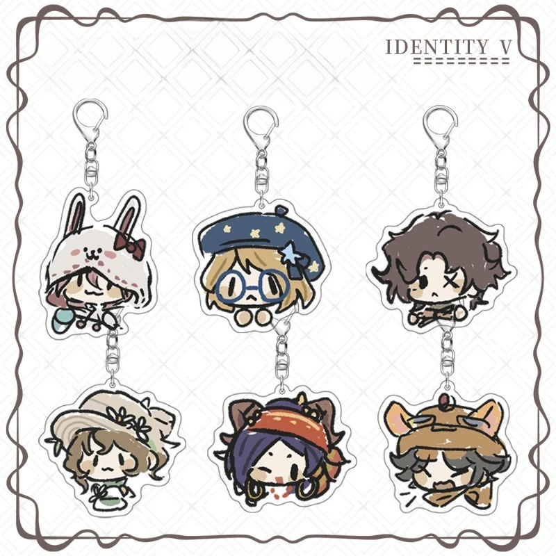 الهوية الخامس السمع ضعاف البستاني الكاهن اكسبلورر المفاتيح عالية القيمة لتقوم بها بنفسك أنيمي الاكريليك على الوجهين ساندويتش قلادة هدية #2