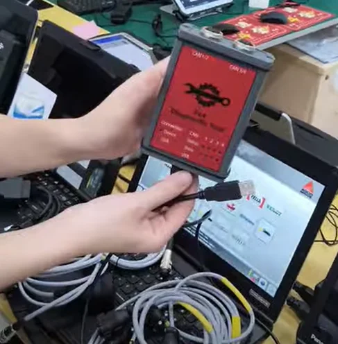 Heavy Duty Agricultural Diagnosis Scanner Ready to use for AGCO CANUSB EDT Interface Diagnostic Tool key dongle