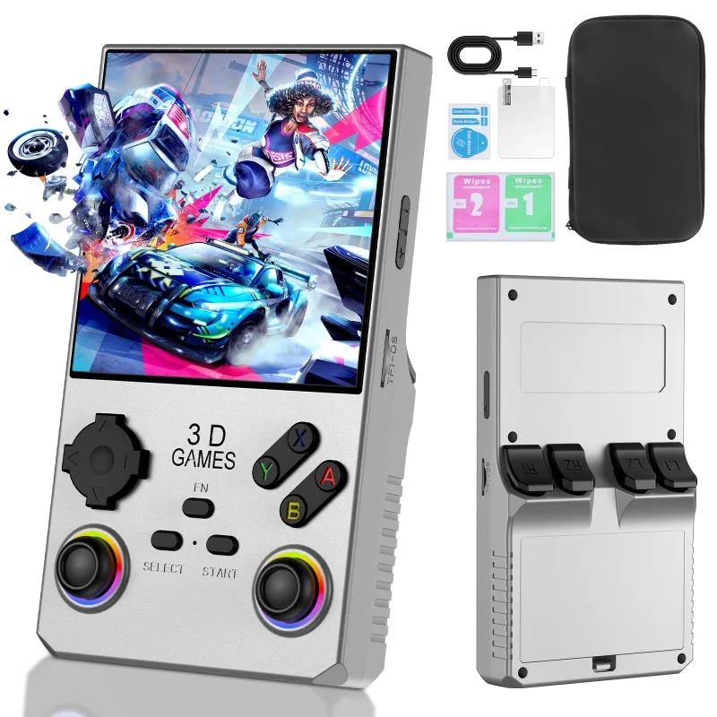 

V40 MAX Retro Handheld Game Console 4 Inch IPS Screen 4000mAh Battery 128GB 256GB Storage 40,000+ Preloaded Games RGB Joystick