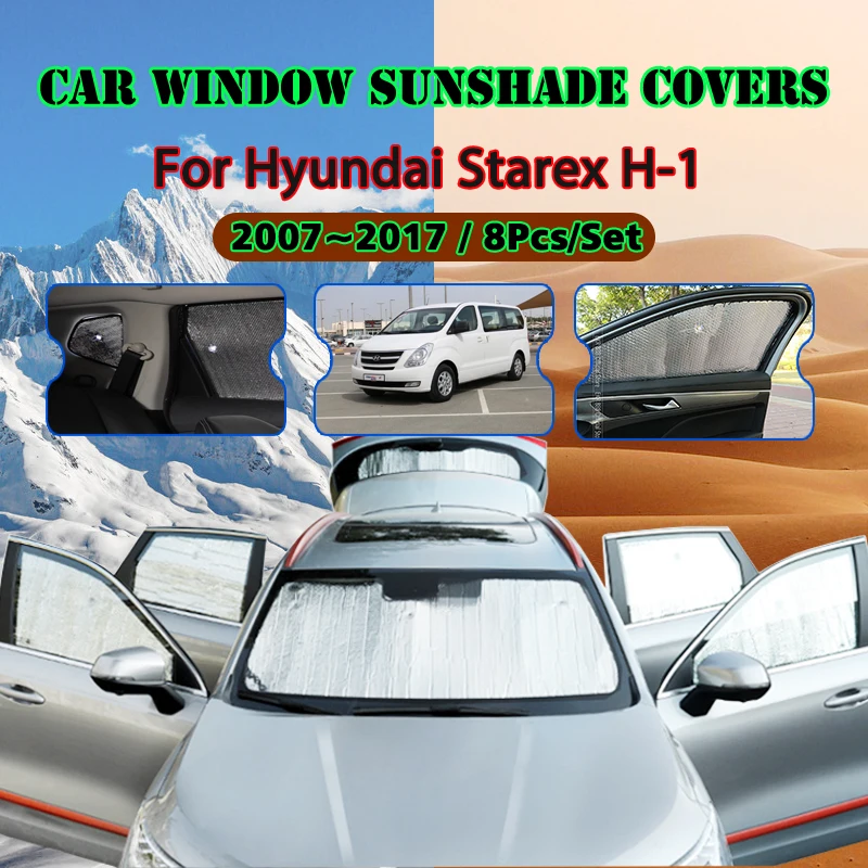 

Car Window Coverage Covers For Hyundai Starex H-1 Huiyi iMax 2007~2017 Sun Windshields Sunshade Visor Sunshield Auto Accessories