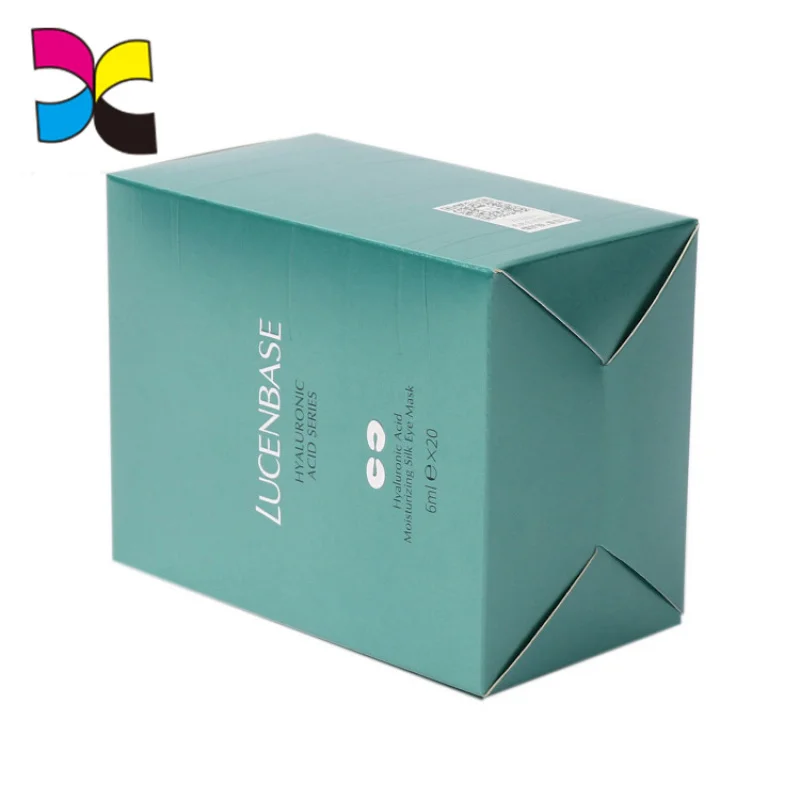 

Stylish New Design Color Printing Glossy Art paper Foldable Insert Bottom box Packing