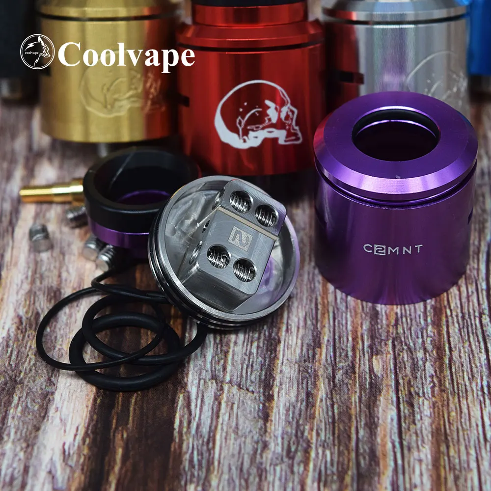 WOLFCOOLVAPE C2MNT rda vape atomizer tank for coils & atomizers - gallery image 4