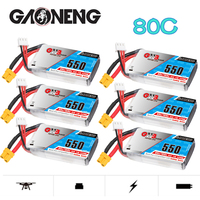 RC FPV Drone Battery GNB 2S 7.4V 550mAh Lipo Battery For RC Quadcopter Machine Model UAV FPV Toy Drone 80C 7.4V Battery