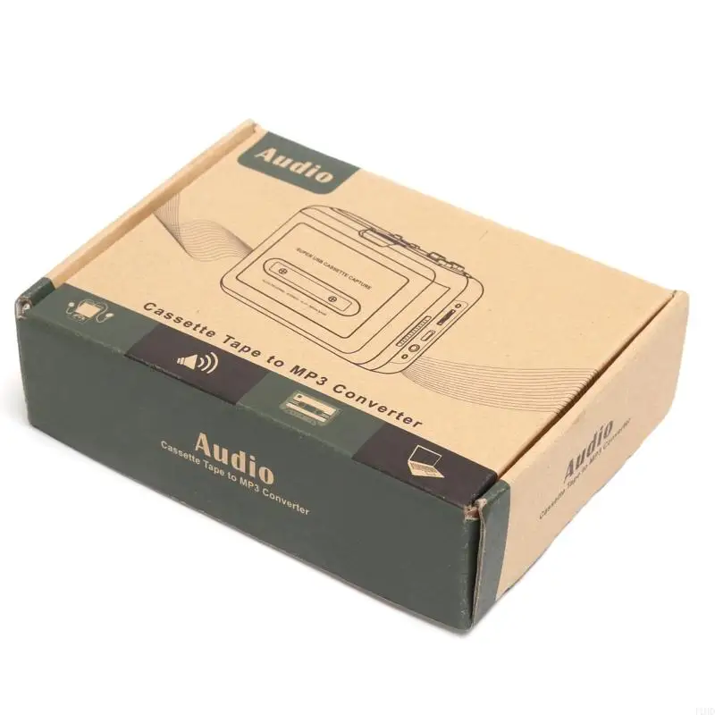 

J1HD Portable Cassette Player Cassette to MP3 Converter Battery or USB-Powered