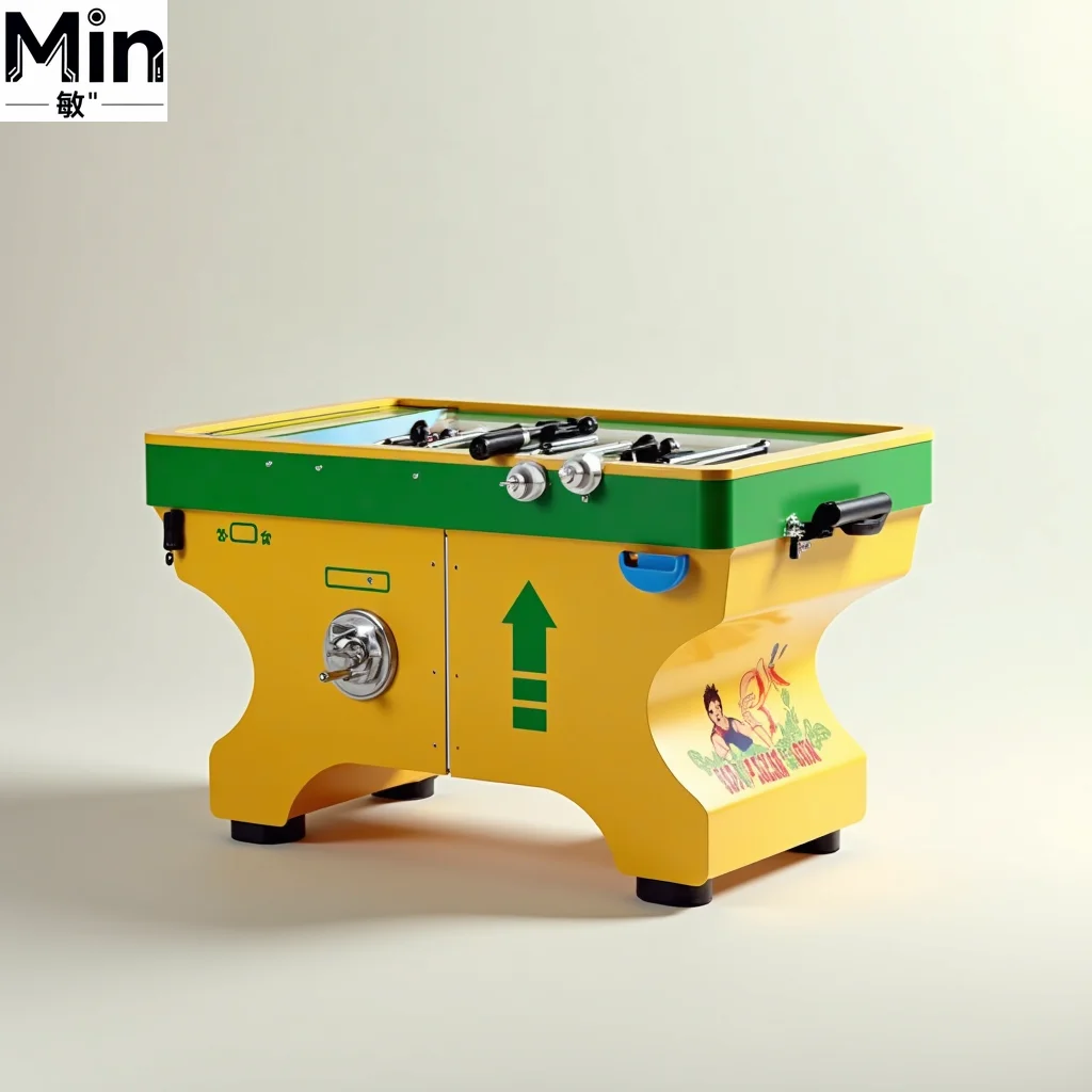 Latest Model Mini Top Soccer Game Pinball Gumball Vending Machine for Kids Amusement and Small Business