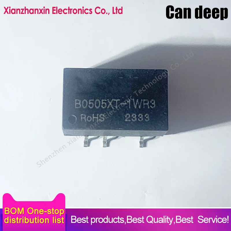 1~5PCS/LOT B0505XT-1WR3 B0505XT DC-DC power isolation module chip 5V to 5V